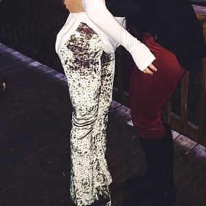 Show me your mumu velvet bell bottoms